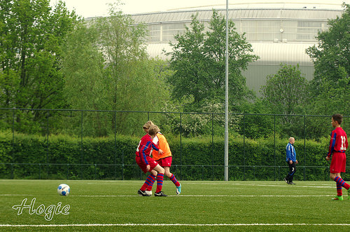 zaterdag 13 mei’17; oefenwedstrijd fc Utrecht O12 * sv CDW JO 13-1