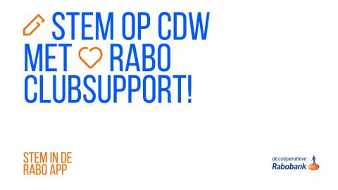 Rabo Clubsupport – stem nu op CDW