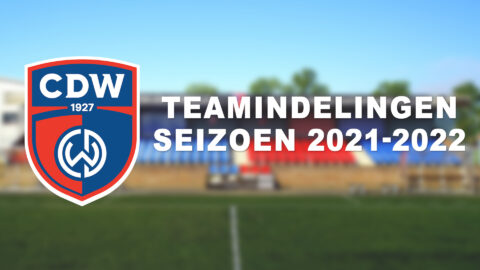 Update nieuwe teamindeling jeugd 2021-2022
