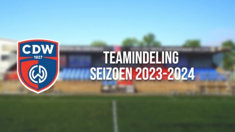 Voorlopige teamindeling seizoen 2023-2024